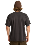The Billabong Mens OG Wave T-Shirt in Washed Black