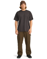 The Billabong Mens OG Wave T-Shirt in Washed Black