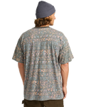 The Billabong Mens Paint Rack T-Shirt in Pewter