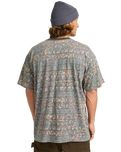 The Billabong Mens Paint Rack T-Shirt in Pewter