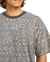 The Billabong Mens Paint Rack T-Shirt in Pewter