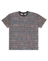 The Billabong Mens Paint Rack T-Shirt in Pewter