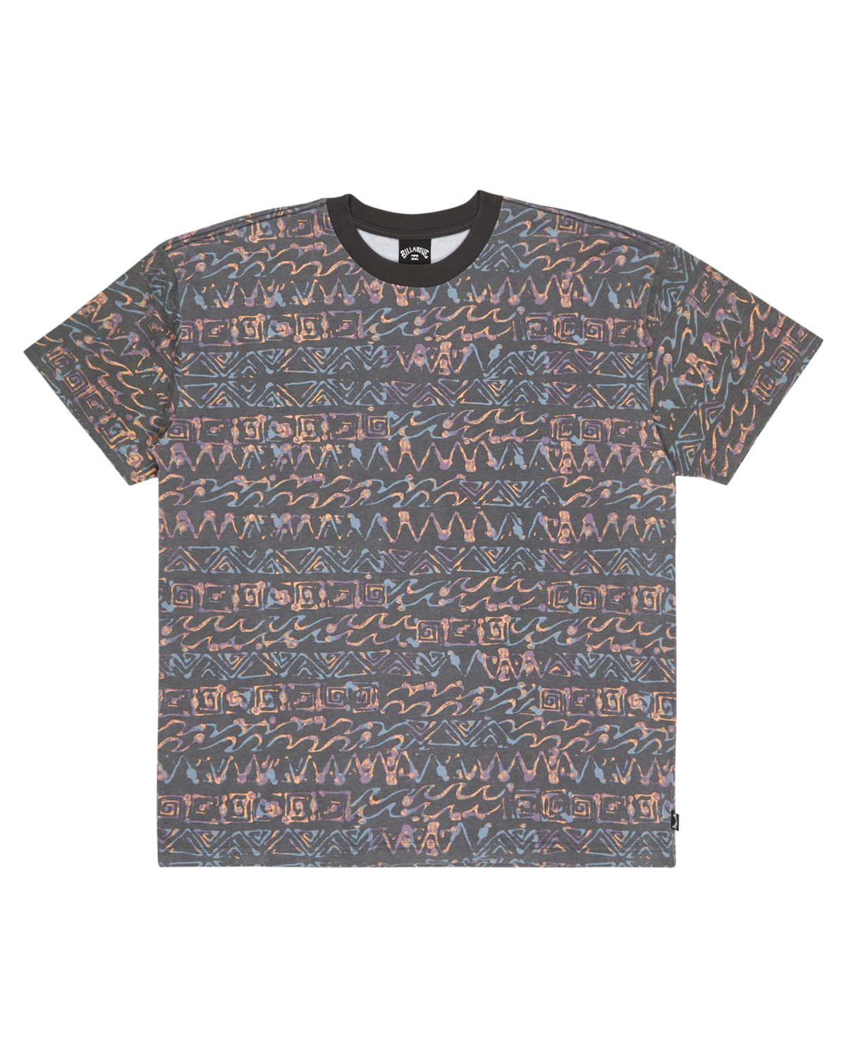 The Billabong Mens Paint Rack T-Shirt in Pewter