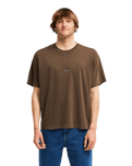 The Billabong Mens OG Waves T-Shirt in Dark Cedar