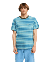 The Billabong Mens Baxter Crew T-Shirt in Real Teal
