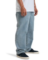 The Billabong Mens Larry Cord Trousers in Washed Blue