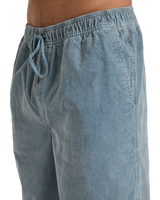The Billabong Mens Larry Cord Trousers in Washed Blue