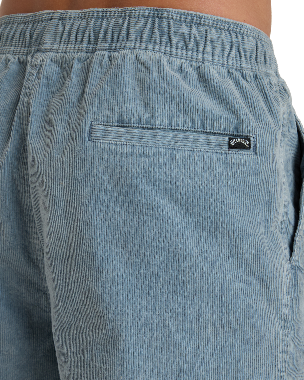 The Billabong Mens Larry Cord Trousers in Washed Blue