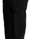 The Billabong Mens Bad Dog Workwear Trousers in Black