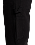 The Billabong Mens Bad Dog Workwear Trousers in Black
