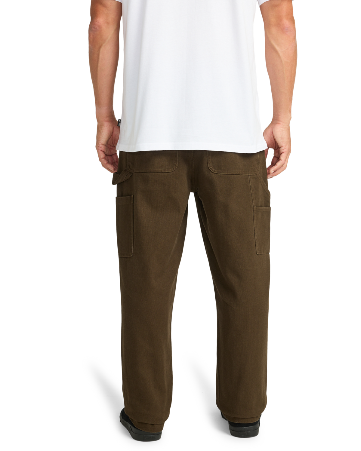 The Billabong Mens Bad Dog Workwear Trousers in Dark Cedar