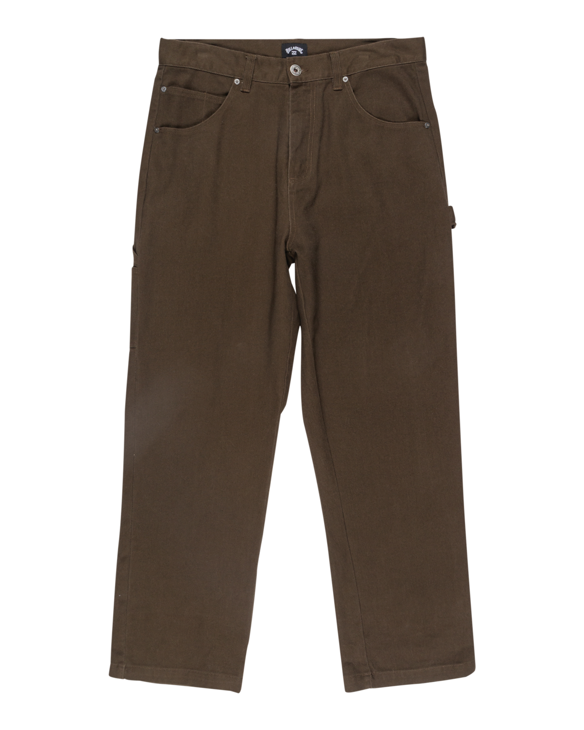 The Billabong Mens Bad Dog Workwear Trousers in Dark Cedar