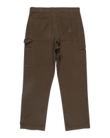 The Billabong Mens Bad Dog Workwear Trousers in Dark Cedar