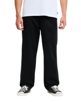 The Billabong Mens Lennox Trousers in Black