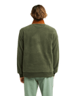 The Billabong Mens Adventure Division Boundary Shore Fleece Jacket in Caramel Cafe