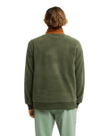 The Billabong Mens Adventure Division Boundary Shore Fleece Jacket in Caramel Cafe