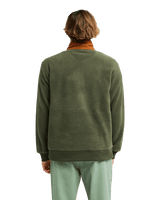 The Billabong Mens Adventure Division Boundary Shore Fleece Jacket in Caramel Cafe