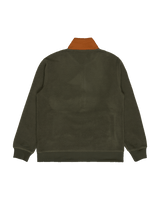 The Billabong Mens Adventure Division Boundary Shore Fleece Jacket in Caramel Cafe