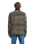 The Billabong Mens Adventure Division Boundary Mock Neck 1/2 Zip Fleece Jacket in Raven