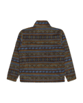 The Billabong Mens Adventure Division Boundary Mock Neck 1/2 Zip Fleece Jacket in Raven