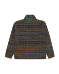 The Billabong Mens Adventure Division Boundary Mock Neck 1/2 Zip Fleece Jacket in Raven