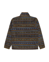 The Billabong Mens Adventure Division Boundary Mock Neck 1/2 Zip Fleece Jacket in Raven