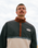 Space Lobster 1/2 Zip Fleece Jacket in Tortoise Shell