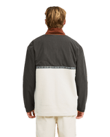 The Billabong Mens Space Lobster 1/2 Zip Fleece Jacket in Tortoise Shell