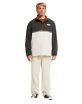 The Billabong Mens Space Lobster 1/2 Zip Fleece Jacket in Tortoise Shell