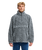 The Billabong Mens Adventure Division Tombstone 1/2 Zip Fleece Jacket in Raven