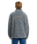 The Billabong Mens Adventure Division Tombstone 1/2 Zip Fleece Jacket in Raven