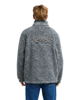 The Billabong Mens Adventure Division Tombstone 1/2 Zip Fleece Jacket in Raven