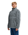 The Billabong Mens Adventure Division Tombstone 1/2 Zip Fleece Jacket in Raven