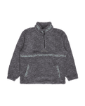 The Billabong Mens Adventure Division Tombstone 1/2 Zip Fleece Jacket in Raven
