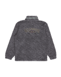 The Billabong Mens Adventure Division Tombstone 1/2 Zip Fleece Jacket in Raven