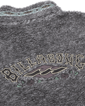 The Billabong Mens Adventure Division Tombstone 1/2 Zip Fleece Jacket in Raven