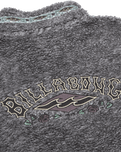 The Billabong Mens Adventure Division Tombstone 1/2 Zip Fleece Jacket in Raven