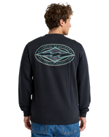 The Billabong Mens Foundation Sweatshirt in Black