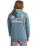 The Billabong Mens Foundation Hoodie in Slate Blue
