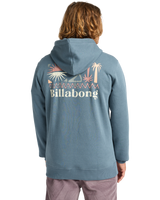 The Billabong Mens Foundation Hoodie in Slate Blue