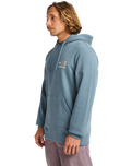 The Billabong Mens Foundation Hoodie in Slate Blue