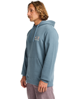 The Billabong Mens Foundation Hoodie in Slate Blue