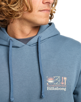 The Billabong Mens Foundation Hoodie in Slate Blue