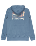 The Billabong Mens Foundation Hoodie in Slate Blue