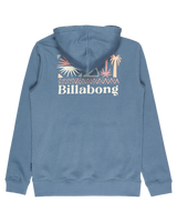 The Billabong Mens Foundation Hoodie in Slate Blue