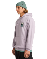 The Billabong Mens Foundation Hoodie in Light Purple