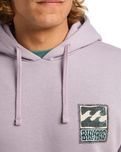The Billabong Mens Foundation Hoodie in Light Purple