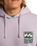 The Billabong Mens Foundation Hoodie in Light Purple