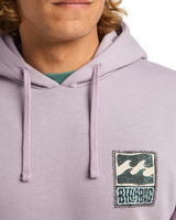 The Billabong Mens Foundation Hoodie in Light Purple