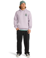 The Billabong Mens Foundation Hoodie in Light Purple